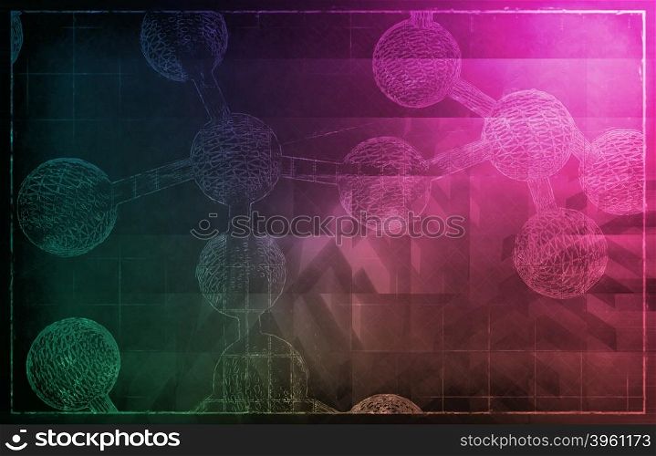 DNA Helix Abstract Science Genetic Background Art. Business Finance