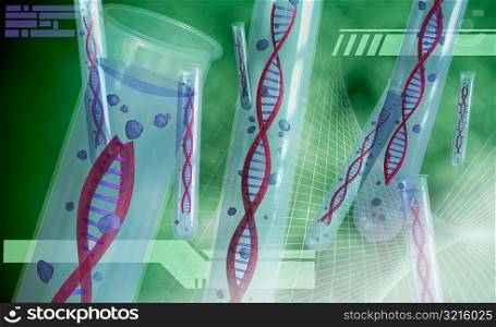 DNA structures in test tubes