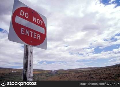 Do Not Enter Sign