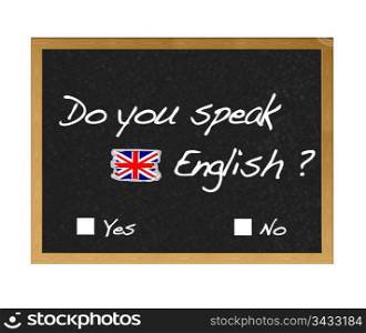 Do you speak english.