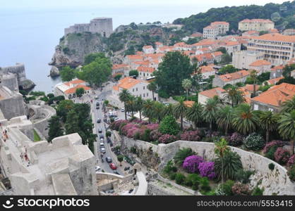 dobrovnik old city in croatia turistic centar and attraction also unesco protectet