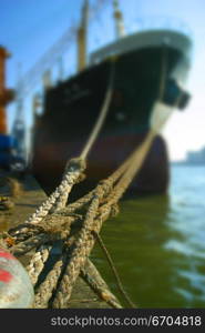 Dock yards in Antwerp, Belgium