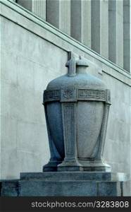 Docrative urn, Bank of Canada, Ottawa.