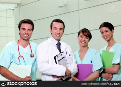 Doctor and nursing team