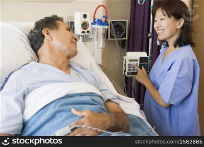 Doctor And Patient Talking To Each Other
