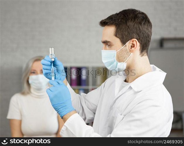 doctor wearing mask
