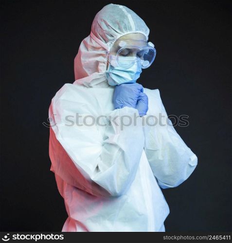 doctor wearing protective medical equipment 2