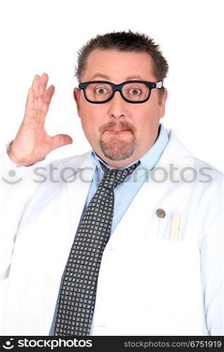 Doctor with glasses