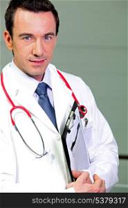 Doctor with stethoscope