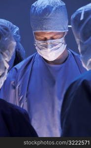 Doctors in Surgical Scrubs