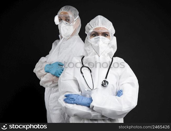 doctors wearing special medical equipment 3