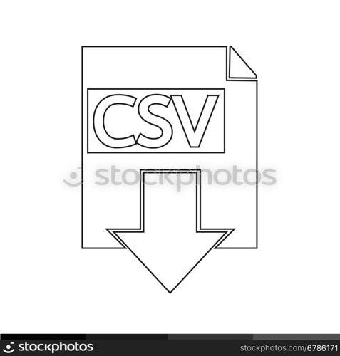 document format icon Illustration design