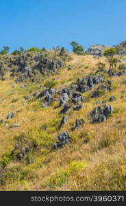 Doi Luang Chiang Dao Mountain Landscape, Chiang Mai, Thailand.