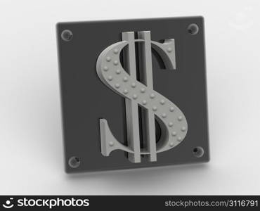 Dollar. 3d