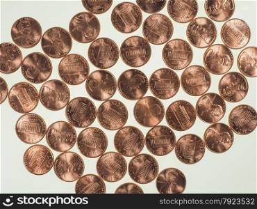 Dollar coins 1 cent wheat penny cent. Dollar coins 1 cent wheat penny cent currency of the United States useful as a background