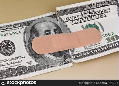 Dollar Geldscheine aus den USA. Geld der amerikanischen Wahrung.
