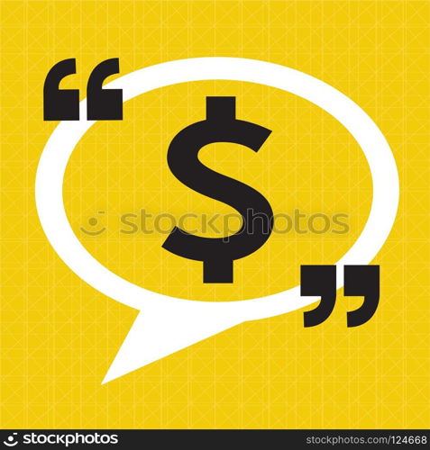 Dollar sign money icon