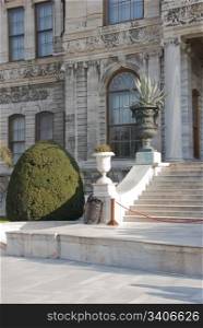 Dolmabache Palace Entrance - stairs, Istanbul, Turkey