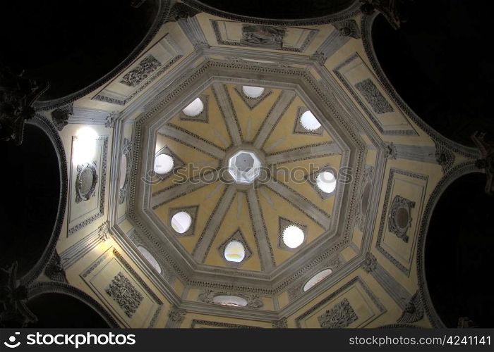 Dome of cathedral Saint-Sauveur d&rsquo;Aix in Aix-en-Provence, a Roman Catholic cathedral in Southern France