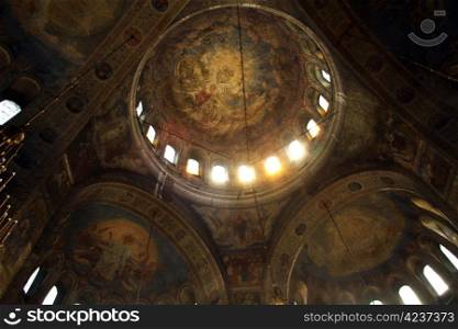 Dome of church Alexander Nevsky, Bulgaria