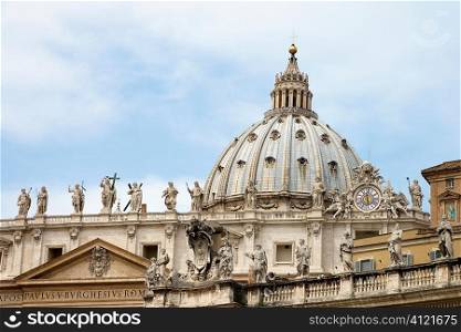 Dome of St Peter&acute;s Basilica