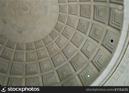Domed ceiling detail, Thomas Jefferson Memorial, Washington