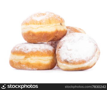 Donuts isolated on a white background