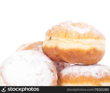 Donuts isolated on a white background