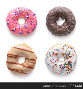 Donuts Isolated on white background