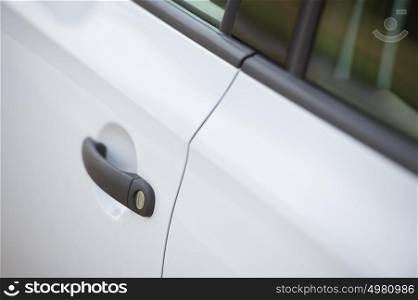 Door car - detail of a car