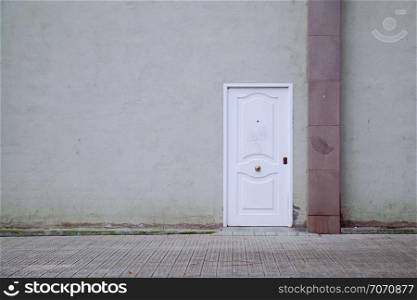 door in the street