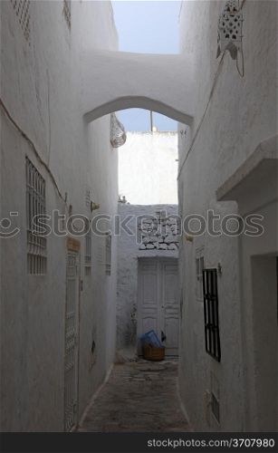 Door in tunisian city Hammamet