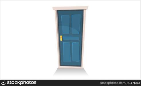 Door Opening With Background