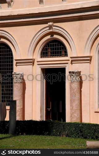 Doorway to building, Rome