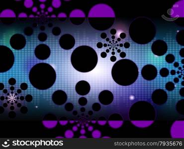 Dots Background Showing Spots Or Circular Shapes&#xA;