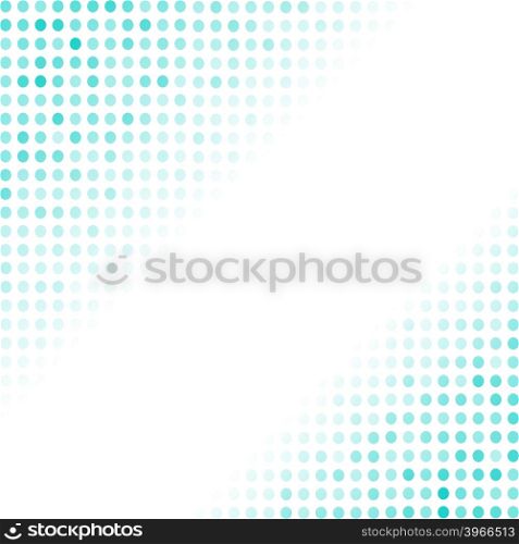 Dotted Azure Background. Halftone Pattern. Comic Book Background. Dotted Azure Background. Halftone Pattern