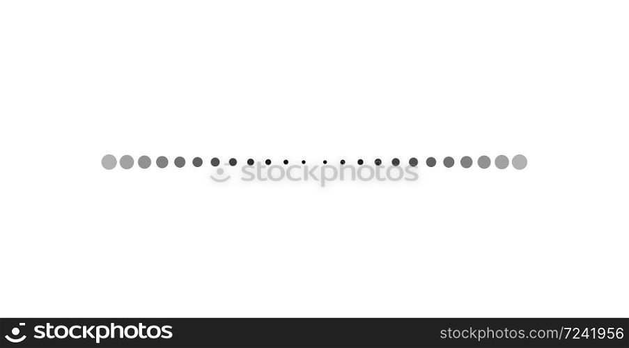 dotted line simple shape vector symbol icon design. Vector illustration
