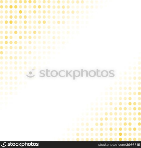 Dotted Yellow Background. Halftone Pattern. Comic Book Background. Dotted Yellow Background. Halftone Pattern