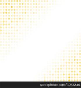 Dotted Yellow Background. Halftone Pattern. Comic Book Background. Dotted Yellow Background. Halftone Pattern