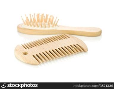 double-sided comb with hairbrush