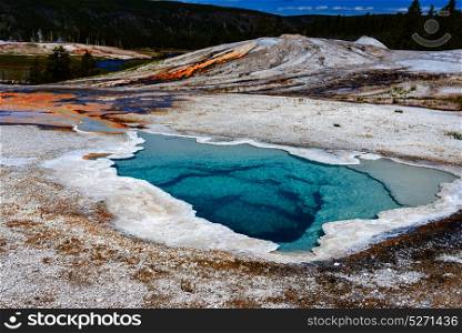 Doubtlet Pool in Yellowstone National Park, Wyoming