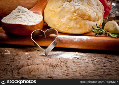 Dough background