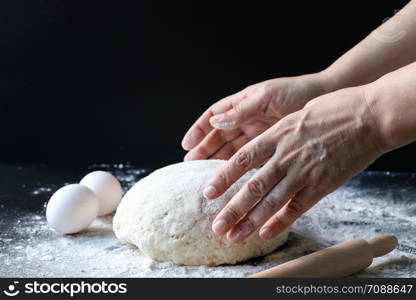 Dough flour, making doug flour