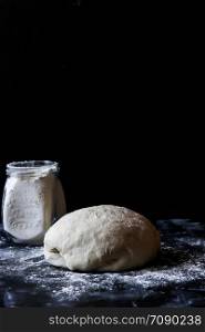 Dough flour, making dough flour