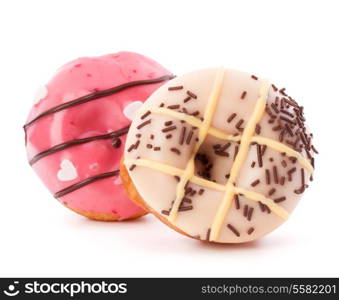 doughnut or donut isolated on white background cutout