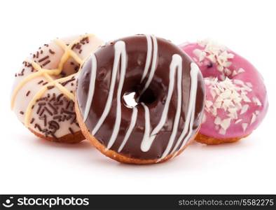 doughnut or donut isolated on white background cutout