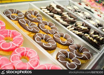 doughnuts on the shelf