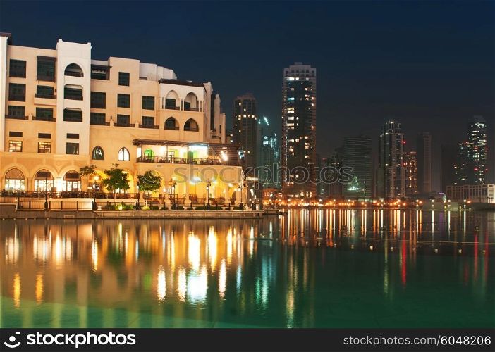 Down town of Dubai city