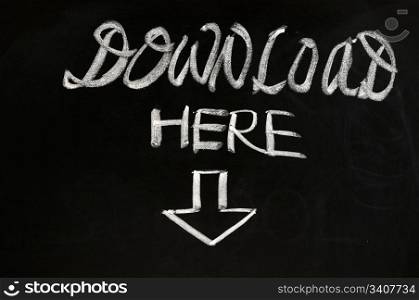 Download here sign on a blackboard