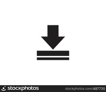 Download icon vector symbol illustration design
